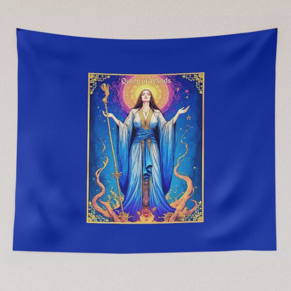 Item preview, Tarot Card - Queen of Wands designed and sold by Marymarice.
