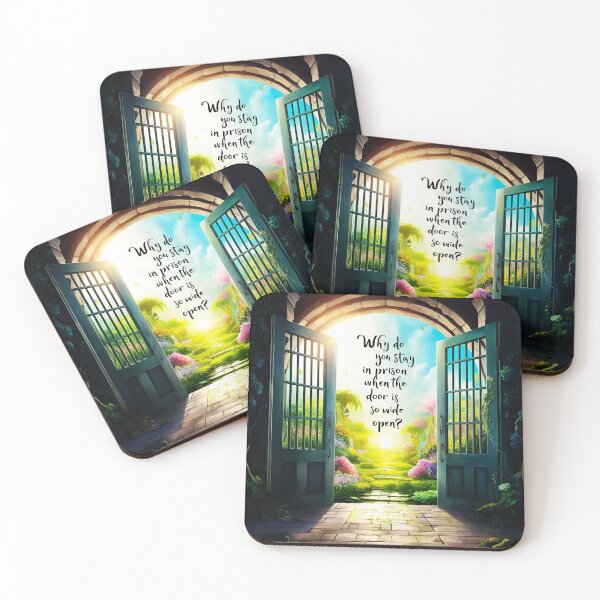Item preview, Why do you stay in prison when the door is so wide open 9 designed and sold by Tom-Johnson.