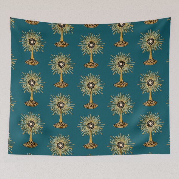 Item preview, Monstrance (Teal) designed and sold by Snowroseblossom.