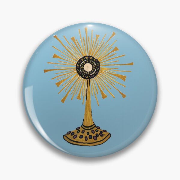 Item preview, Monstrance (Light Blue) designed and sold by Snowroseblossom.