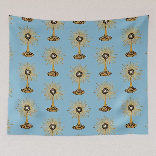 Item preview, Monstrance (Light Blue) designed and sold by Snowroseblossom.
