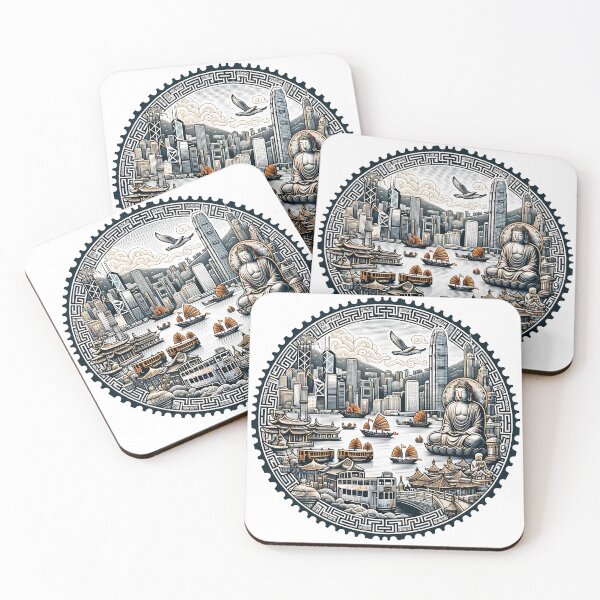 Item preview, Heart of Asia: Hong Kong - Stamp designed and sold by StampGPT.