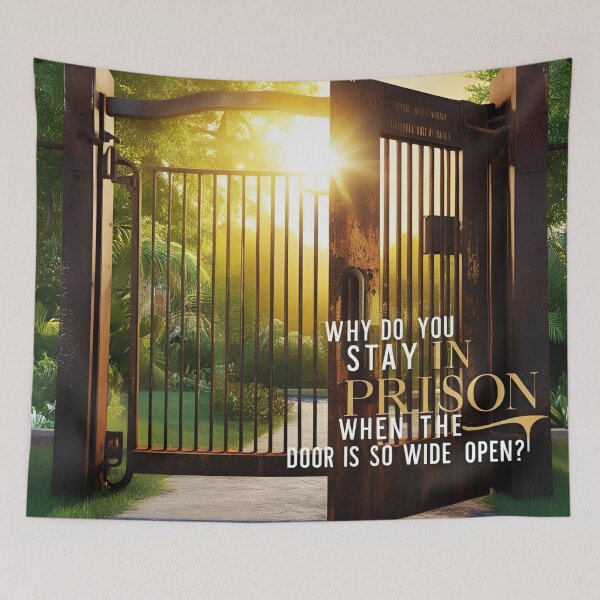 Item preview, Why do you stay in prison when the door is so wide open 11 designed and sold by Tom-Johnson.