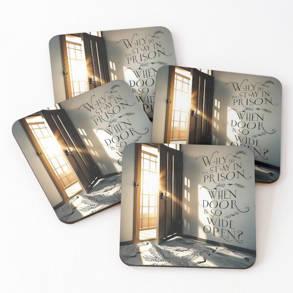 Item preview, Why do you stay in prison when the door is so wide open 12 designed and sold by Tom-Johnson.