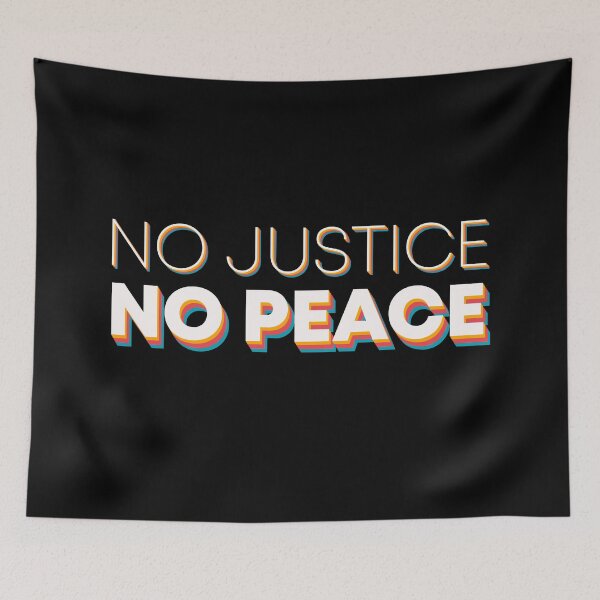 Item preview, No Justice, No Peace designed and sold by byebyesally.
