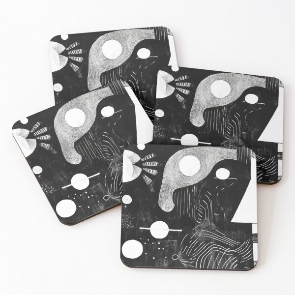 Item preview, Abstract BW Art designed and sold by anytka.