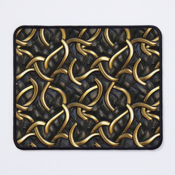 Item preview, Golden Monogram on Noble Leather designed and sold by MidArtForge.