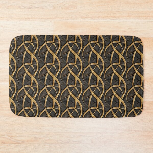 Item preview, Golden Monogram on Noble Leather designed and sold by MidArtForge.