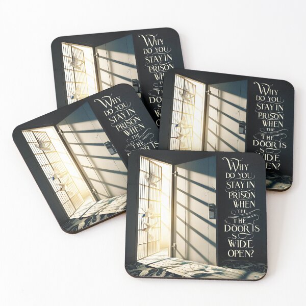Item preview, Why do you stay in prison when the door is so wide open 13 designed and sold by Tom-Johnson.