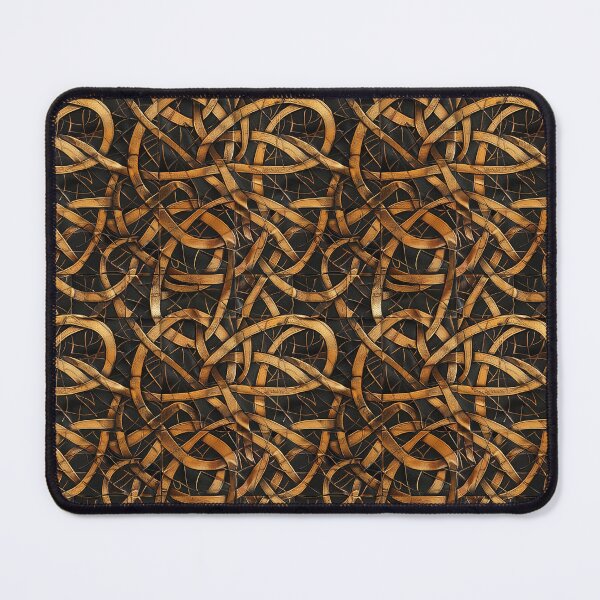Item preview, Golden Monogram on Noble Leather designed and sold by MidArtForge.