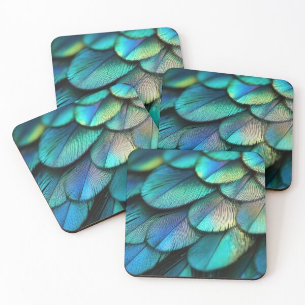 Item preview, Beautiful iridescent feather details designed and sold by anytka.