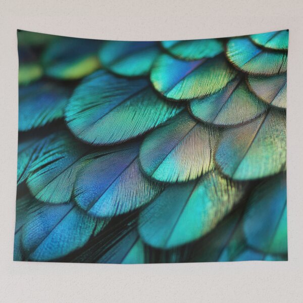 Item preview, Beautiful iridescent feather details designed and sold by anytka.
