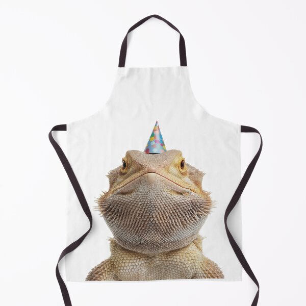 Item preview, Cute Bearded Dragon with Party Hat Birthday Celebration designed and sold by LazyOwlStore.