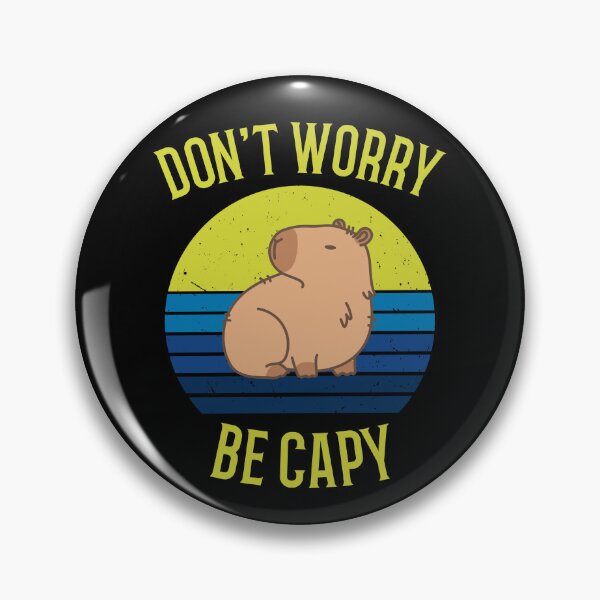 Item preview, Don't Worry be Capy designed and sold by 87-Aesthetics.
