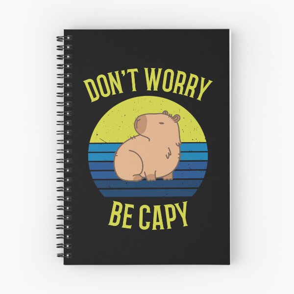 Item preview, Don't Worry be Capy designed and sold by 87-Aesthetics.