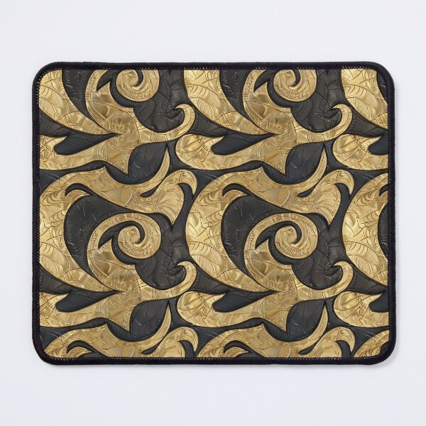 Item preview, Golden Monogram on Noble Leather designed and sold by MidArtForge.
