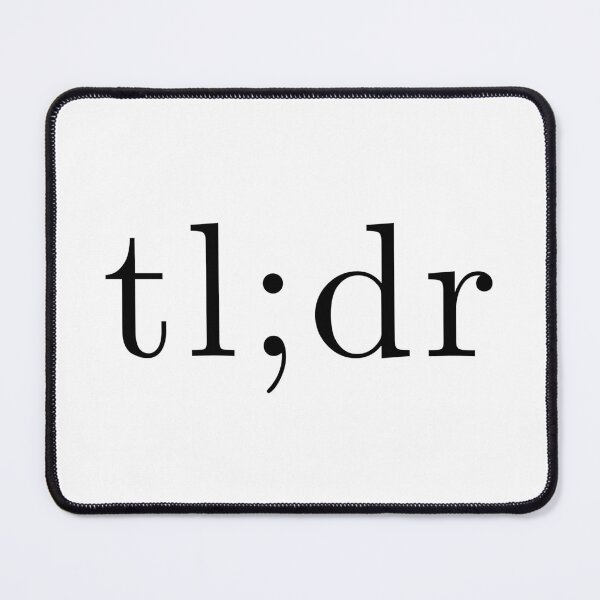 Item preview, tl;dr - Too Long Didn't Read - Internet Culture T-shirt designed and sold by hotttcofffee.
