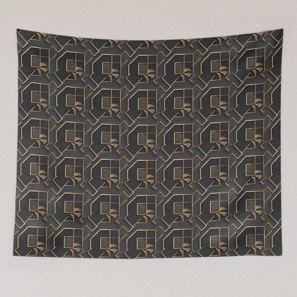 Item preview, Golden Monogram on Noble Leather designed and sold by MidArtForge.
