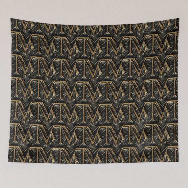 Item preview, Golden Monogram on Noble Leather designed and sold by MidArtForge.