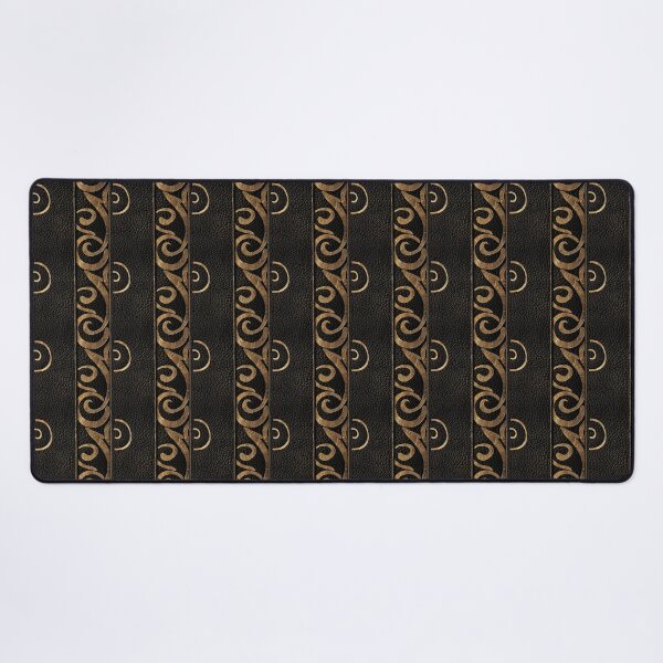 Item preview, Golden Monogram on Noble Leather designed and sold by MidArtForge.