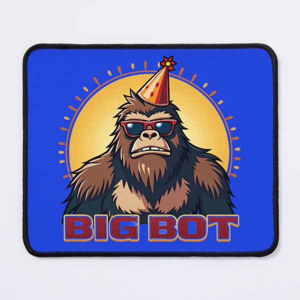 Item preview,  Big Bot Party Gorilla – Cool Cryptid Celebration Vibes designed and sold by Jason123za.