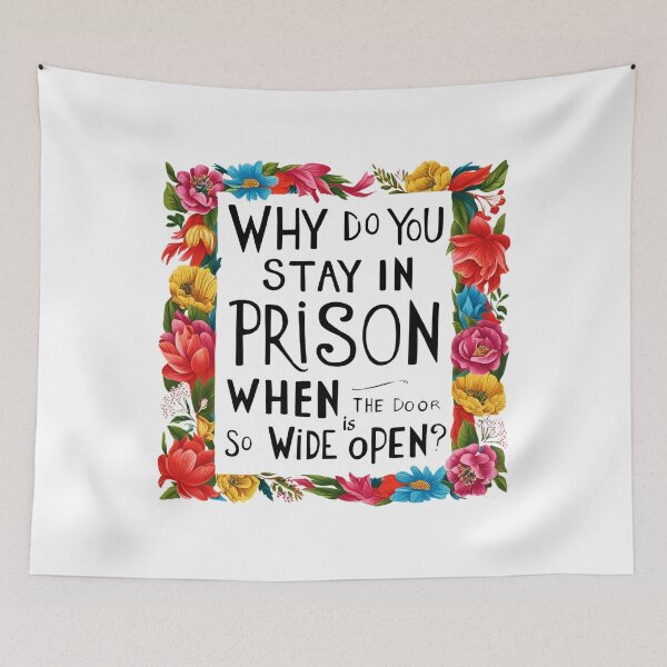 Item preview, Why do you stay in prison when the door is so wide open 17 designed and sold by Tom-Johnson.
