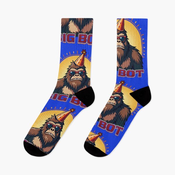 Item preview,  Big Bot Party Gorilla – Cool Cryptid Celebration Vibes designed and sold by Jason123za.
