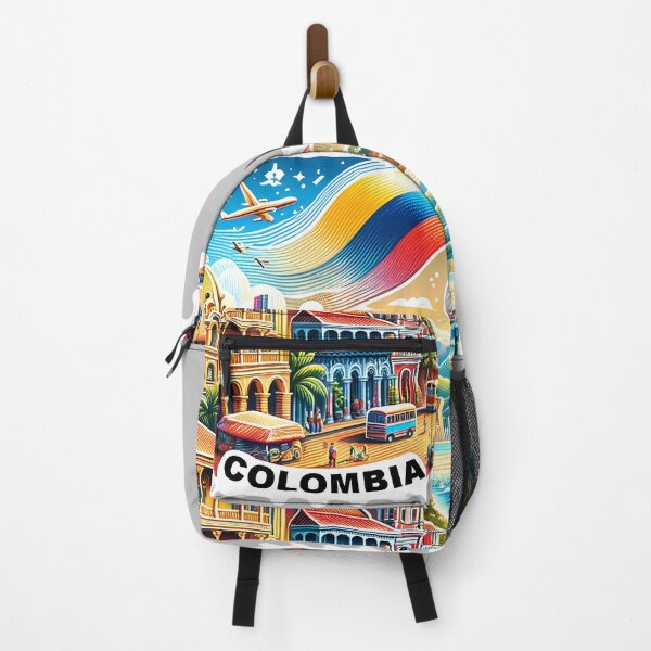 Item preview, Round Stamp of Colombia designed and sold by StampGPT.