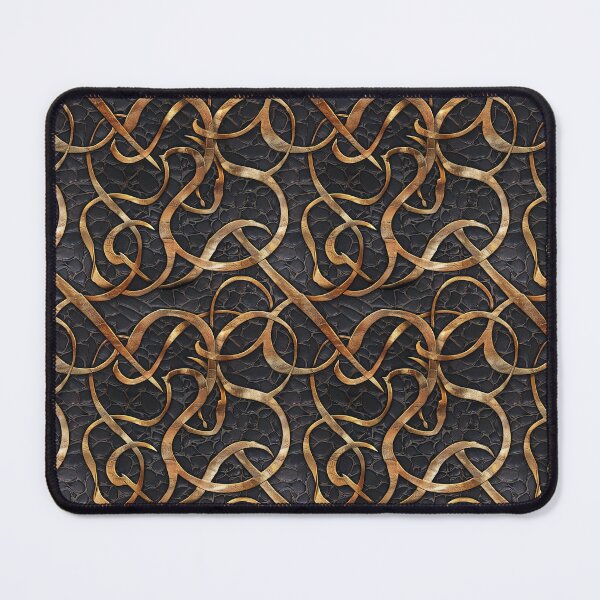 Item preview, Golden Monogram on Noble Leather designed and sold by MidArtForge.