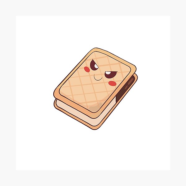 Item preview, Angry  ice cream sandwich designed and sold by Lilla23.
