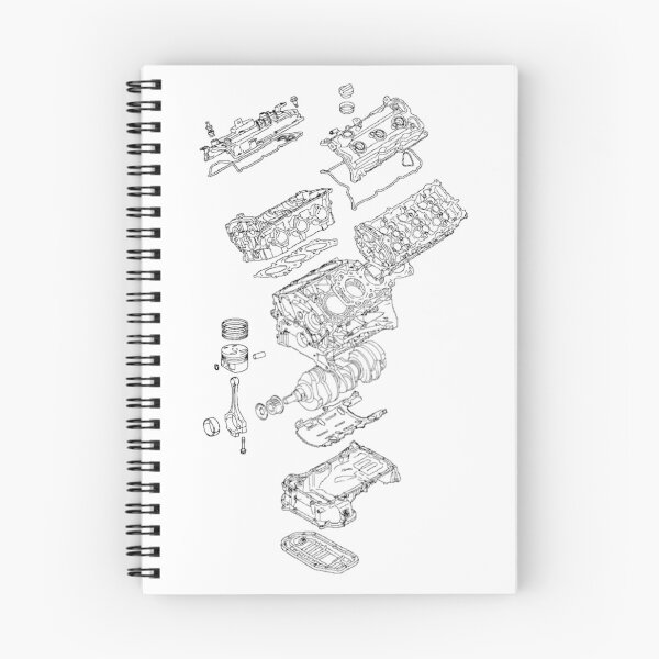 Item preview, VQ35-HR Engine Design Simple designed and sold by Celica_4_eyes.