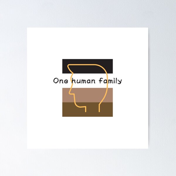 Item preview, One Human Family – United in Color designed and sold by SAWAHO mix.