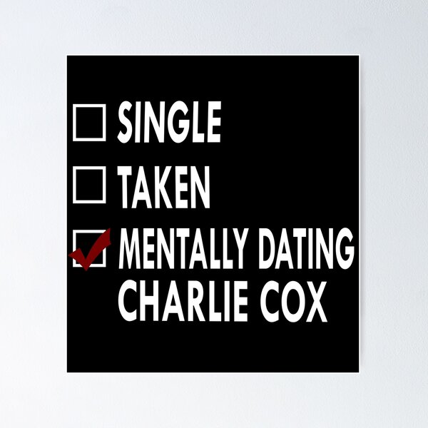 Item preview, Mentally dating Charlie Cox designed and sold by Sasya.