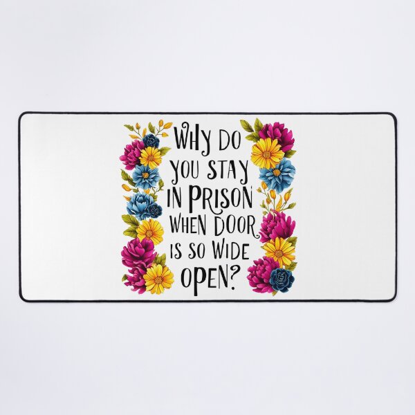 Item preview, Why do you stay in prison when the door is so wide open 20 designed and sold by Tom-Johnson.