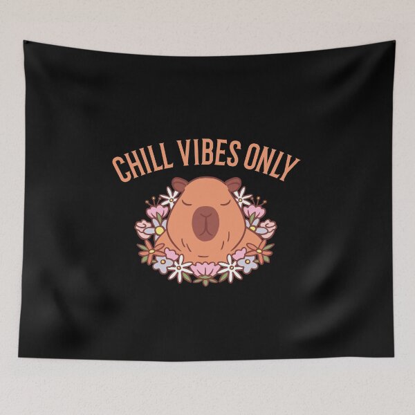 Item preview, Capybara Chill Vibes Only designed and sold by 87-Aesthetics.