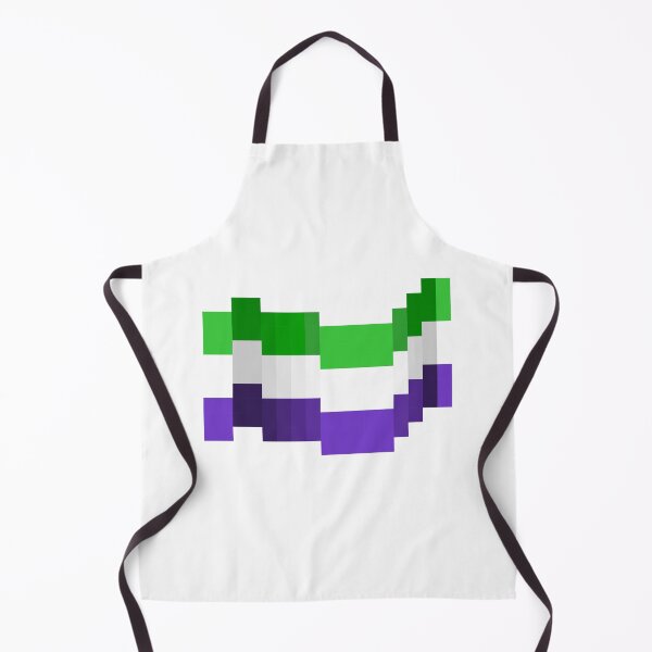 Item preview, Pixel Pride Flag Genderqueer designed and sold by HarveyHandcraftsandDesigns.