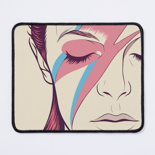 Item preview, david bowie painted face designed and sold by Surreal Ilustra.