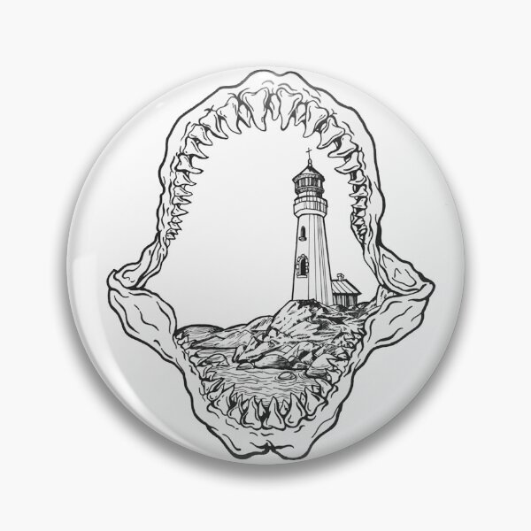 Item preview, Shark Teeth Lighthouse designed and sold by CharliM_Art.
