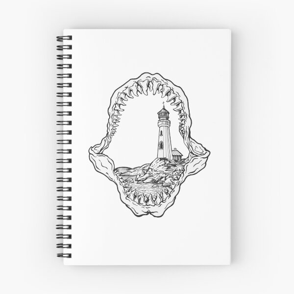 Item preview, Shark Teeth Lighthouse designed and sold by CharliM_Art.
