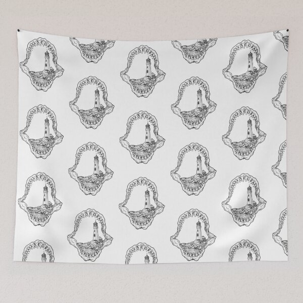 Item preview, Shark Teeth Lighthouse designed and sold by CharliM_Art.