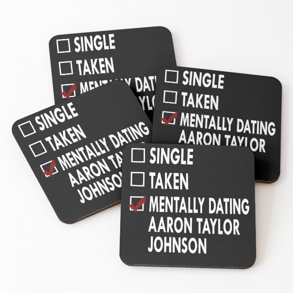 Item preview, Mentally dating Aaron Taylor Johnson designed and sold by Sasya.