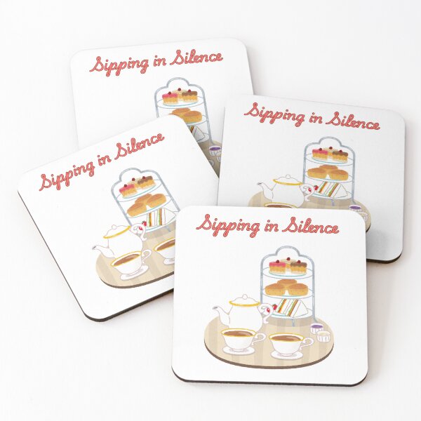 Item preview, Sipping in Silence designed and sold by Zha-Zha Designs.
