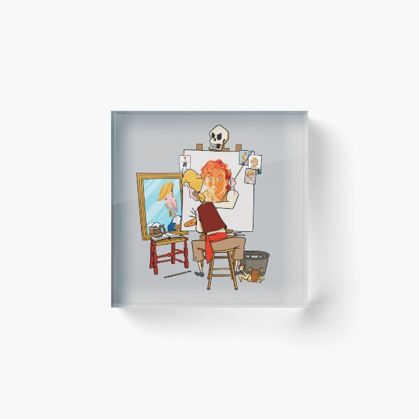 Artikelvorschau, Dreifaches Selbstporträt von Guybrush entworfen und verkauft von jasesa.