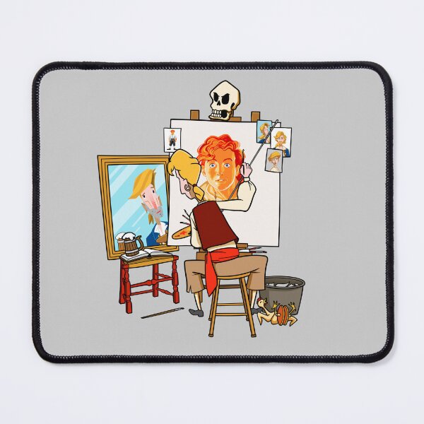 Item preview, Guybrush Triple Self-Portrait designed and sold by jasesa.