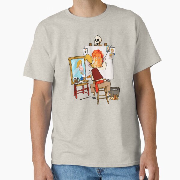 Item preview, Guybrush Triple Self-Portrait designed and sold by jasesa.