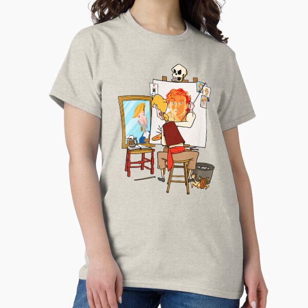 Item preview, Guybrush Triple Self-Portrait designed and sold by jasesa.