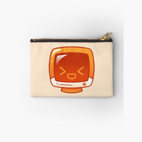 Item preview, Kawaii Orange Glossy Monitor designed and sold by kittybox.