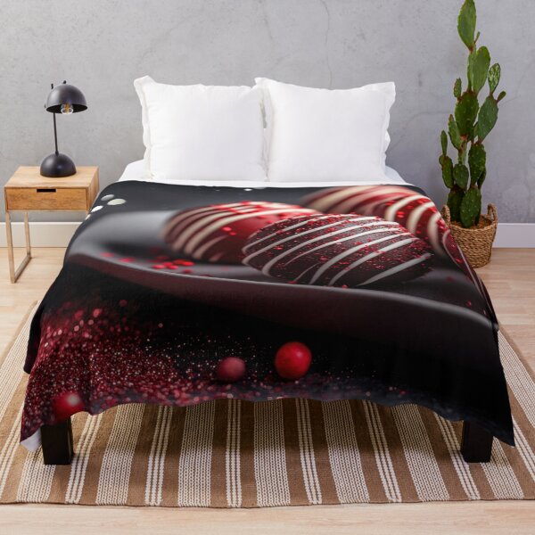 Item preview, Chocolate truffles on black designed and sold by anytka.