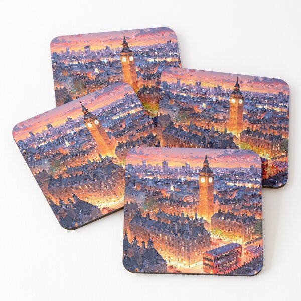 Item preview, London by Night, United Kingdom designed and sold by Worldscape Wonders.