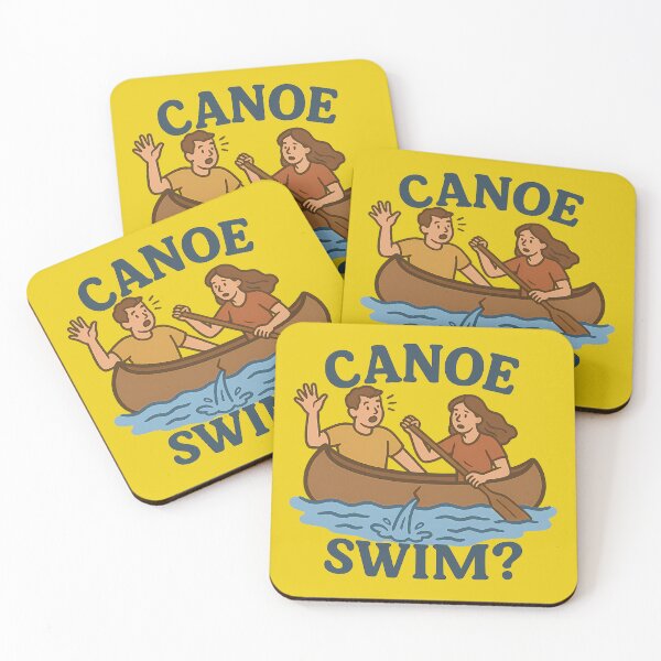 Item preview,  Canoe Swim? Funny Camping & Paddling Humor Design designed and sold by Jason123za.